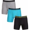 Boxerky, trenky, slipy, tanga Under Armour M UA Perf Tech 6in-BLU barevný mix 3 kusy