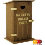 Pokladnička kadibudka Na důchod 11 x 10 x 18 5 cm – Zboží Dáma