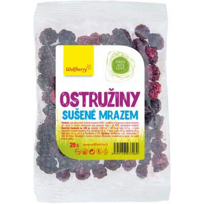 Wolfberry Ostružiny lyofilizované 6 x 20 g – Zbozi.Blesk.cz