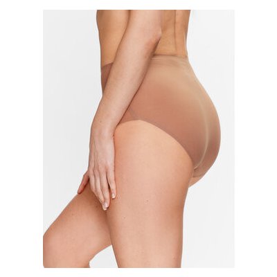 Chantelle Klasické kalhotky s vysokým pasem Soft Stretch C26470 Hnědá