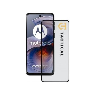 Tactical Glass Shield 5D sklo pro Motorola G55 Black 8596311263613 – Zboží Živě