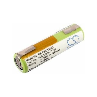 Baterie pro Philips 8895XL, 750mAh, Li-Ion, 3.7V, 036-11290, HQ – Hledejceny.cz