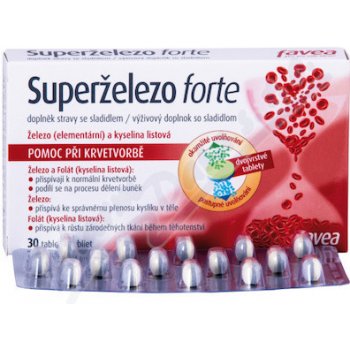 Favea Superželezo Forte 30 tablet
