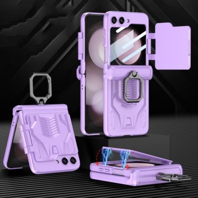 Levné Kryty Odolný GKK Brawny Armor case Samsung Galaxy Z Flip 5 fialové – Zbozi.Blesk.cz