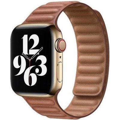 COTEetCI Double Suction kožený pásek pro Apple Watch 38 / 40 / 41 mm hnědá WH5292-SN – Zbozi.Blesk.cz