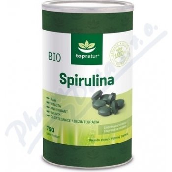 Topnatur Bio Spirulina 750 tablet