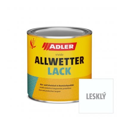 ADLER Česko Allwetterlack 2,5 l Bezbarvý lesk – Hledejceny.cz
