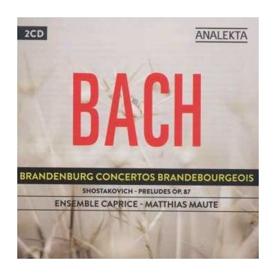 Johann Sebastian Bach - Brandenburg Concertos Brandebourgeois Preludes Op. 87 CD – Hledejceny.cz