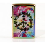 ZIPPO Rainbow color cLeaf and Peacec – Hledejceny.cz