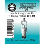 HARTMAN membrána k vypinacímu ventilu WC Bechyně, sada č. 120 – Hledejceny.cz