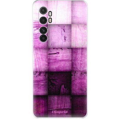 Pouzdro iSaprio - Purple Squares - Xiaomi Mi Note 10 Lite – Zbozi.Blesk.cz
