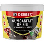 DEBBEX GUMOASFALT DN 350 (na vodní bázi) kbelík 5 kg, černá (110081BIP)