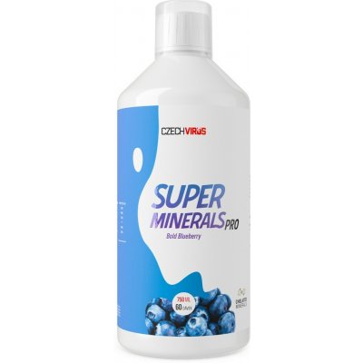Czech Virus Super Minerals PRO blueberry 750 ml – Hledejceny.cz