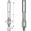 Vrták Bučovice Tools Záhlubník s vodícím čepem D6,7x3,7 HSS pro závit M3,5 ČSN 22 1605 - BU851-062