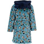 SunCity Dětský coral fleece župan s kapucí Disney Modrá – Zboží Dáma
