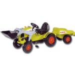 BIG Šlapací traktor CLAAS se lžící a vozíkem – Zboží Dáma