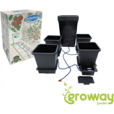 AutoPot 1Pot Systém 4 květníky s nádrží 47l – Hledejceny.cz