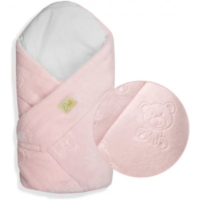 ESITO Zavinovačka mikroplyš BEAR Cameo Pink – Hledejceny.cz