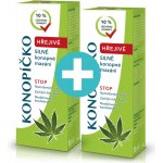 Swiss Med Konopíčko hřejivé 200 ml + Konopíčko chladivé 200 ml dárková sada – Zboží Dáma