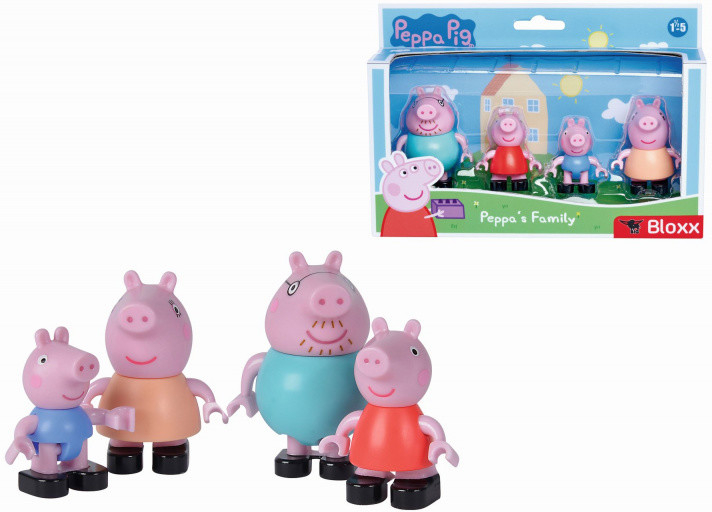 PlayBig Bloxx Peppa Pig figurky Rodina od 319 Kč - Heureka.cz