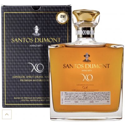 Santos Dumont XO Gewürztraminer 40% 0,7 l (holá láhev) – Hledejceny.cz