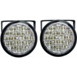 4Car Světla pro denní svícení 2x18 LED kulaté – Zbozi.Blesk.cz