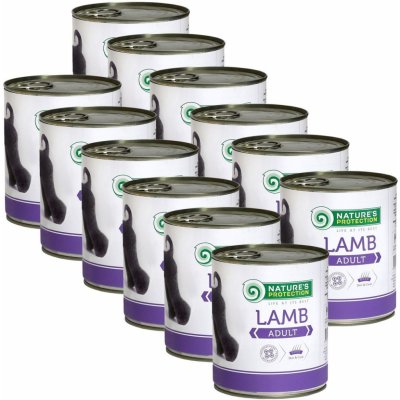 Natures Protection dog adult lamb 12 x 0,8 kg