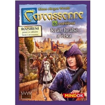 Mindok Carcassonne 2.edice Král hrabě a řeka