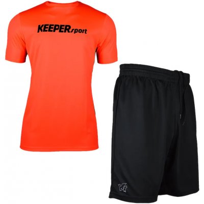 KEEPERsport GK-TRAINING S/S SET + SHORTS JUN oranžová – Hledejceny.cz