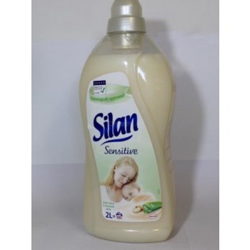 Silan Natural Sensitive Almond Milk & Aloe Vera aviváž pro citlivou pokožku 2 l