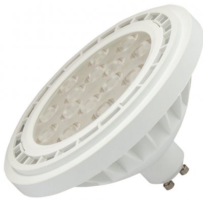 Spectrumled LED AR111 GU10 230V 10W BASIC SMD 40DEG Studená bílá Bílá – Zboží Mobilmania