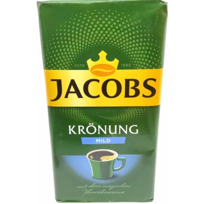 Jacobs Krönung Kraft Food Mild mletá 0,5 kg – Zboží Dáma