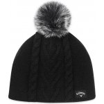 Callaway Pom Pom beanie dámská zimní čepice černá – Hledejceny.cz