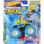 Mattel Hot Wheels Auto Monster Trucks Kaskadérské kousky set s vrakem kov – Hledejceny.cz