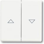ABB kryt spínače žaluzií mechová bílá 2CKA001751A3022 Future Linear, Busch-axcent 1785 JA-884 1751-0-3022 – Hledejceny.cz