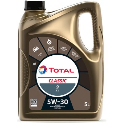 Total Classic 9 C2 5W-30 5 l – Hledejceny.cz
