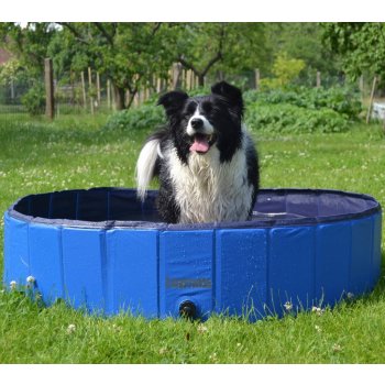 Lagrada skládací bazén pro psy 160 x 30 cm