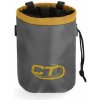 Pytlík na magnesium Climbing Technology Cylinder Chalk Bag anthracite/mustard yellow