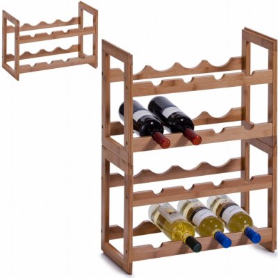 Zeller Bambusový stojan na víno 8 lahví – Hledejceny.cz