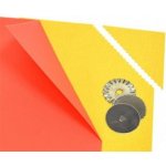 Sada řezacích nožů řez ve tvaru vlnky přerušovaný rovný pro řezačku papíru KW-triO 3804 – Zboží Dáma