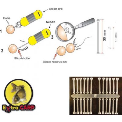 Extra Carp Silikonový vlas na boilie 18mm – Zboží Mobilmania