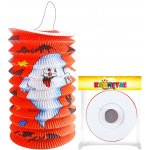 RAPPA Lampion Halloween 15 cm se svítící hůlkou 39 cm – Zboží Dáma