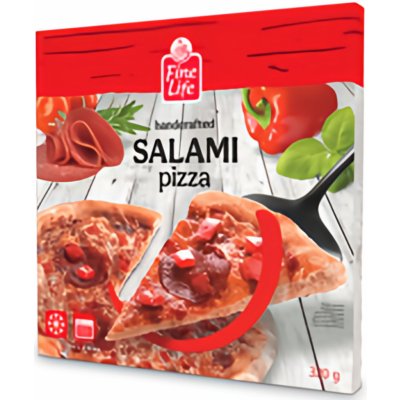 Fine Life Pizza salámová 320 g – Zboží Mobilmania