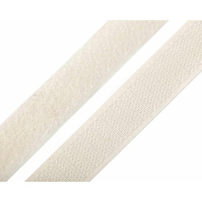 Stoklasa Suchý zip háček + plyš 740843/031 ecru, šířka 2cm (v metráži) – Zboží Mobilmania