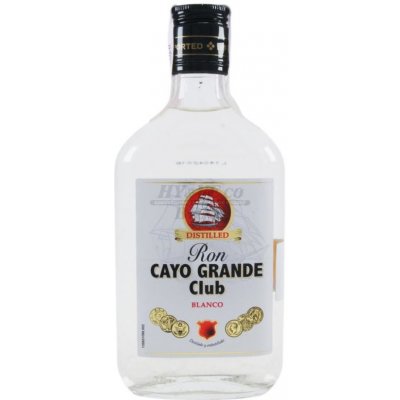 Cay Grande Club White 37,5% 0,35 l (holá láhev)