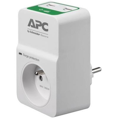 APC Essential SurgeArrest 1 česká zásuvka, 2portová USB nabíječka (PM1WU2-FR)