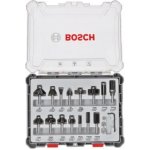 Bosch sada stopkových tvarových fréz s vřetenem 15 ks, stopka 8 mm 2607017472 – Zboží Dáma