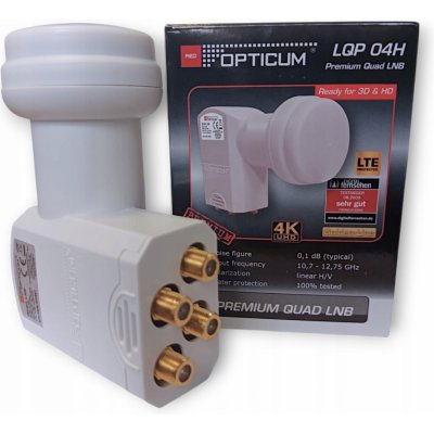 Opticum LQP-04H Quad 0.1dB – Zboží Živě