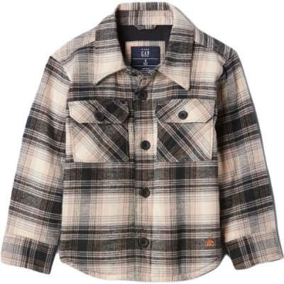 GAP Baby dětská košile hnědá – Zboží Dáma