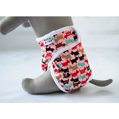 Gaga's pleny Hárací kalhotky pro psy Růžový pes S 14 x 33 x 22 cm – Zbozi.Blesk.cz